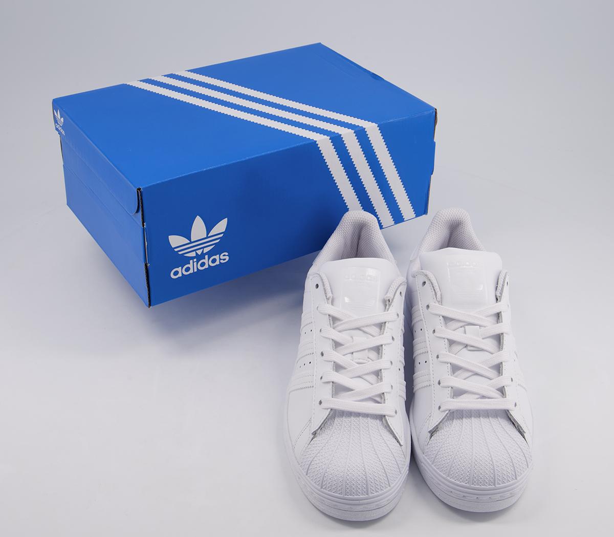adidas Superstar Gs Trainers adidas Superstar Gs Trainers White