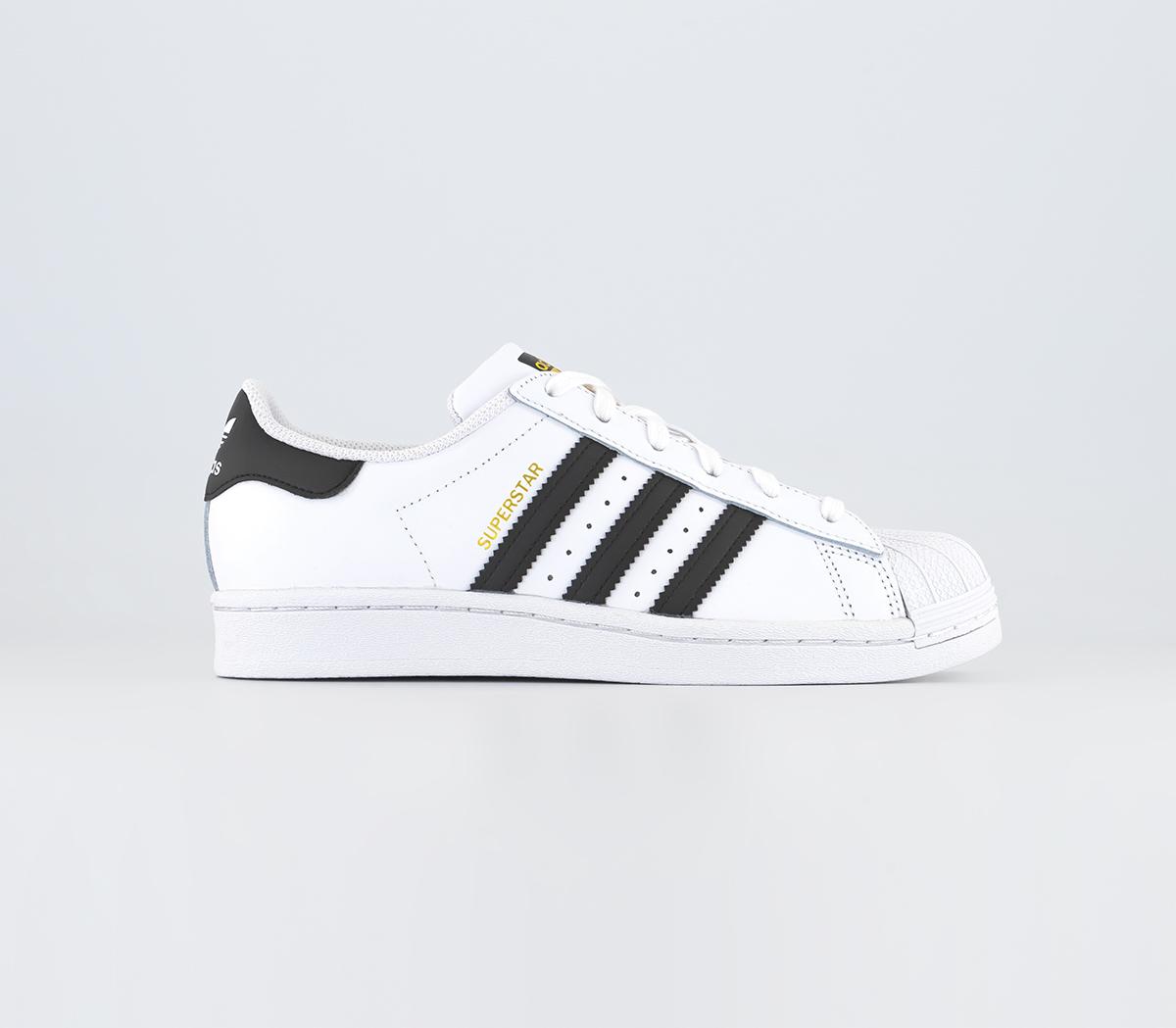 Black and white 2025 adidas superstar junior