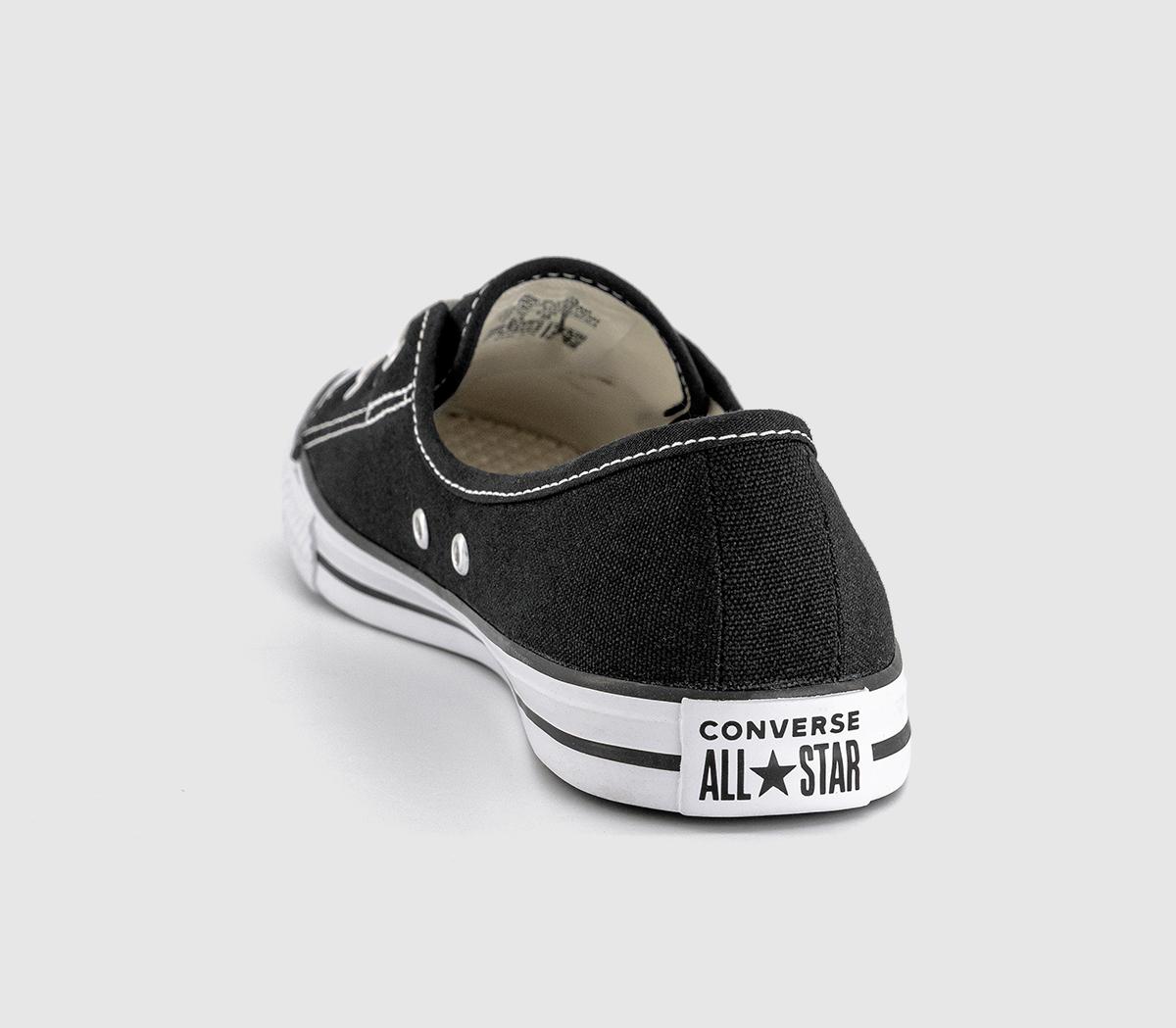 Converse Ctas Ballet Lace Trainers Converse Ctas Ballet Lace Trainers Black White Black
