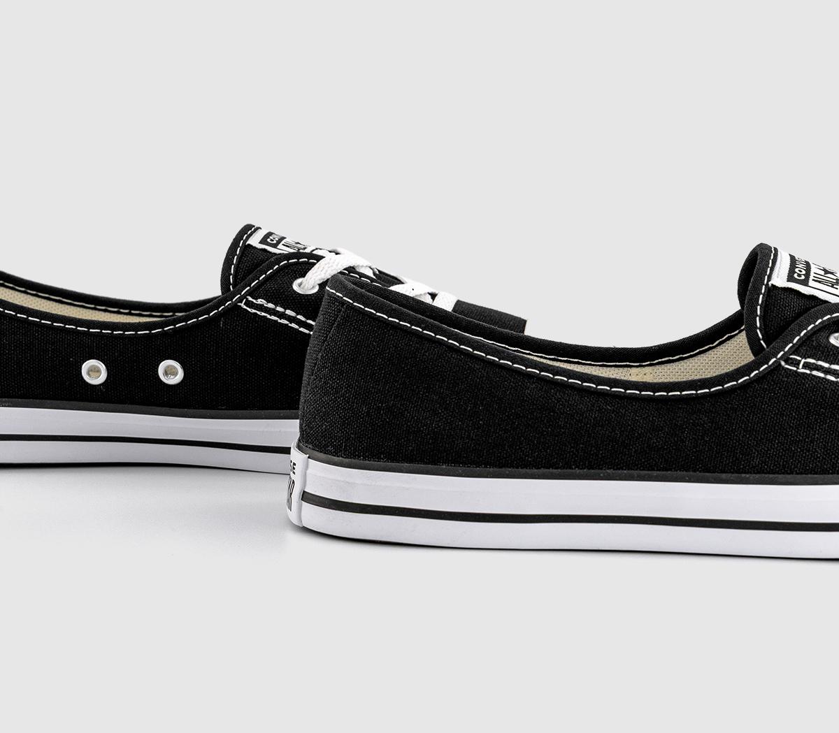 Converse Ctas Ballet Lace Trainers Converse Ctas Ballet Lace Trainers Black White Black