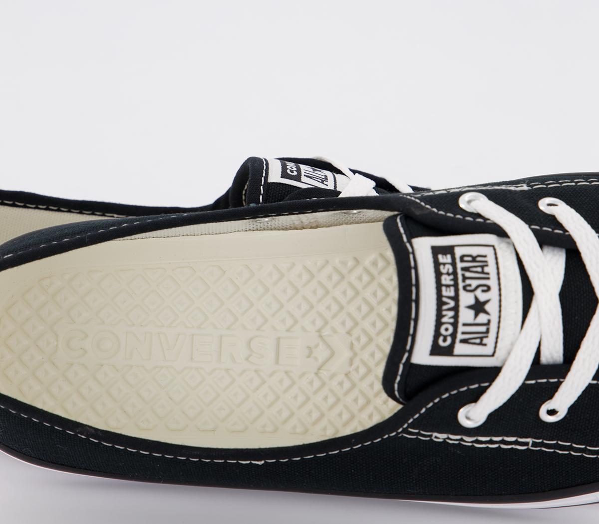 Converse Ctas Ballet Lace Trainers Converse Ctas Ballet Lace Trainers Black White Black