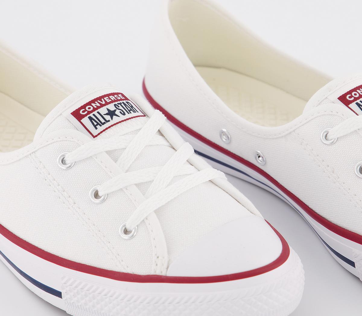 Converse Ctas Ballet Lace Trainers Converse Ctas Ballet Lace Trainers White Black
