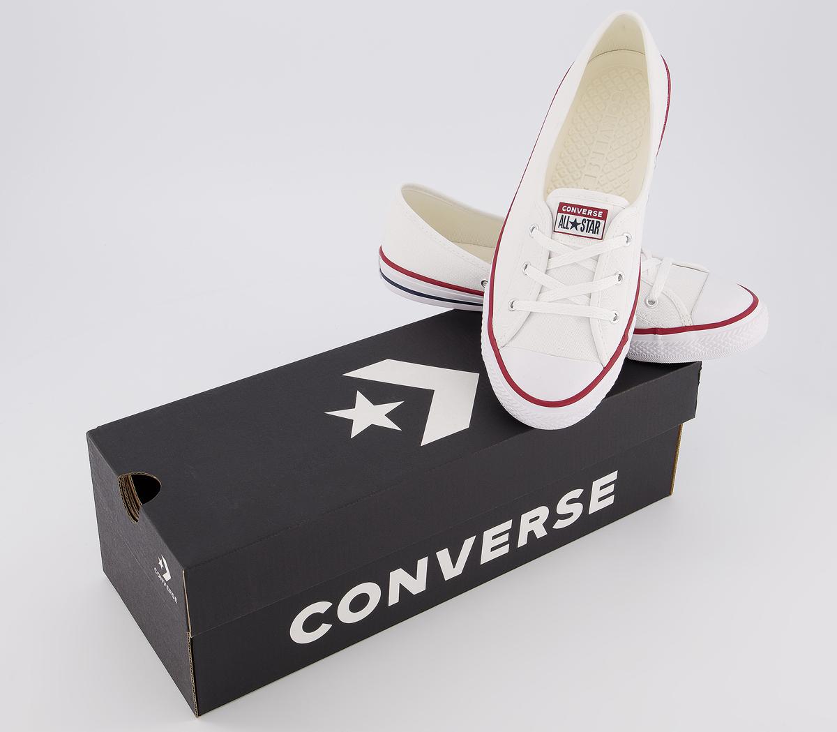 Converse Ctas Ballet Lace Trainers Converse Ctas Ballet Lace Trainers White Black