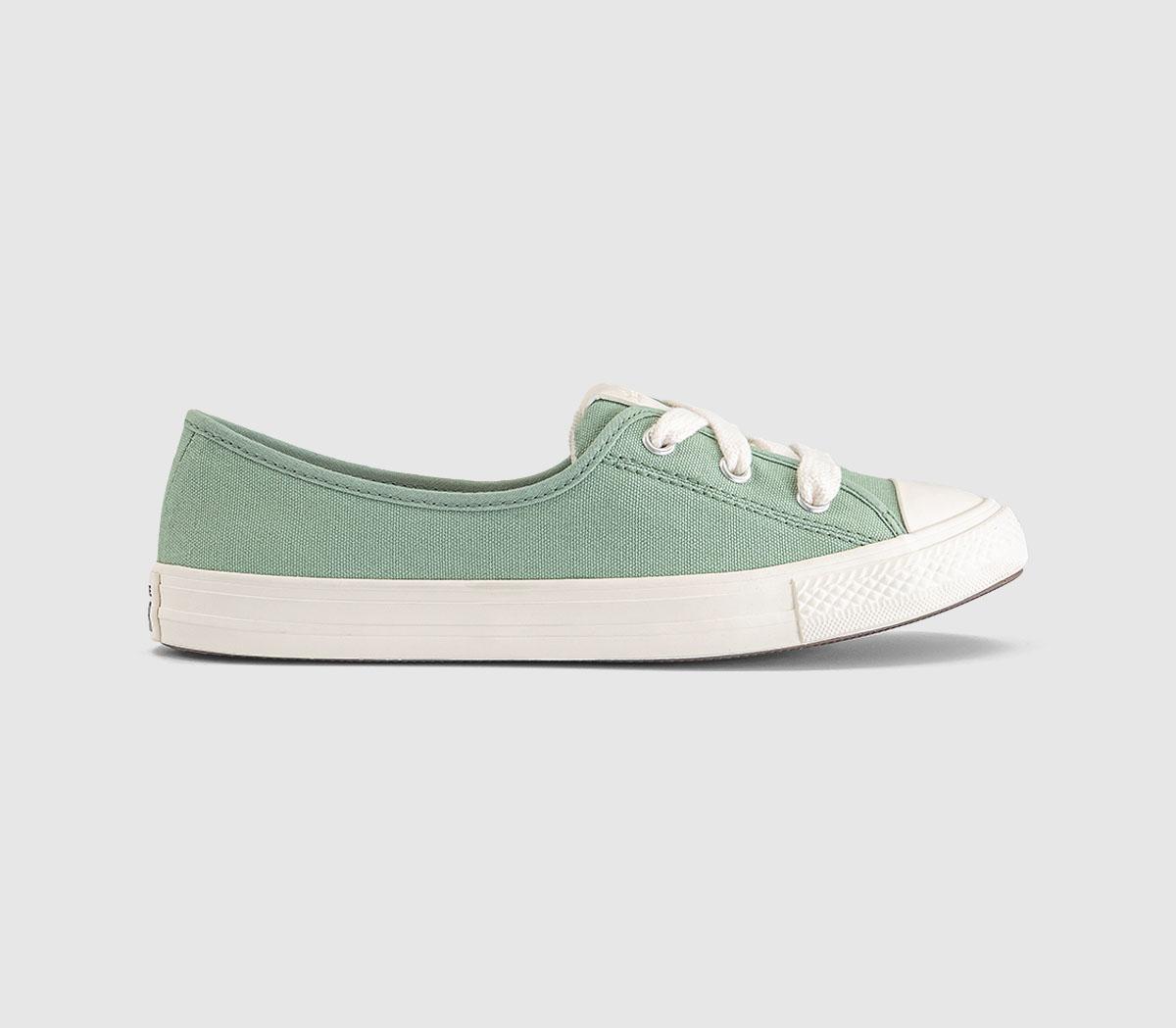 ConverseCtas Ballet Lace TrainersThyme Again Egret Flower