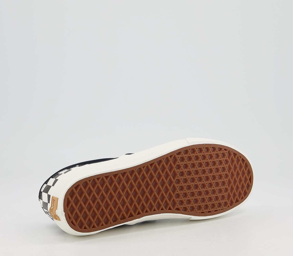 Vans Vault Classic Slip On Lx Trainers Vans Vault Classic Slip On Lx Trainers Baracuta Black Checkerboard Marshmallow
