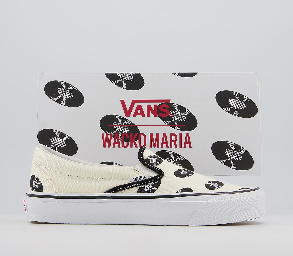 Vans Vault Classic Slip On Lx Trainers Wacko Maria Classic White