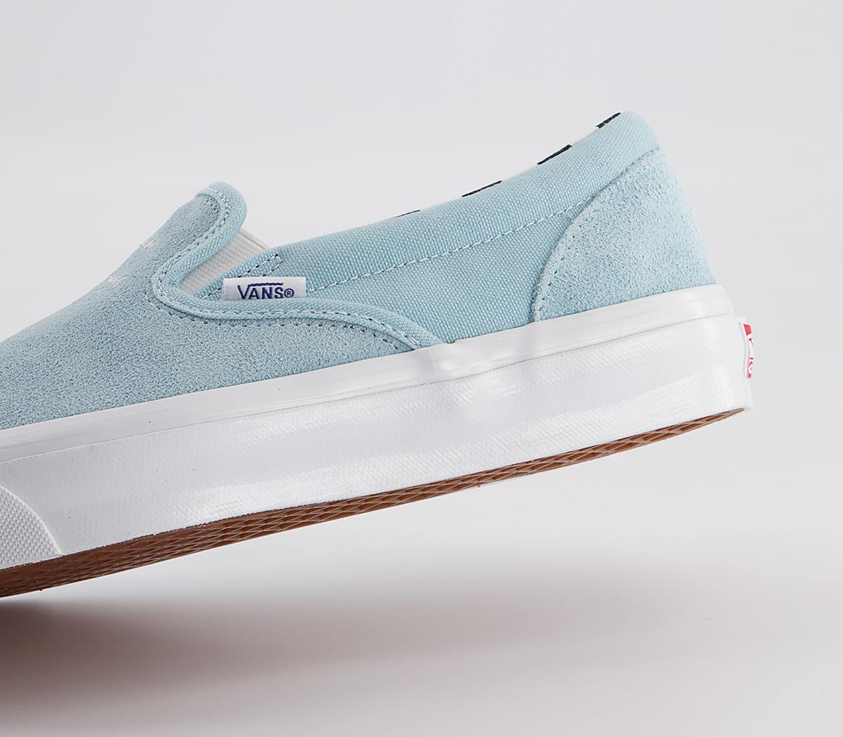 Vans Vault Classic Slip On Lx Trainers Vans Vault Classic Slip On Lx Trainers Ray Barbee Light Blue
