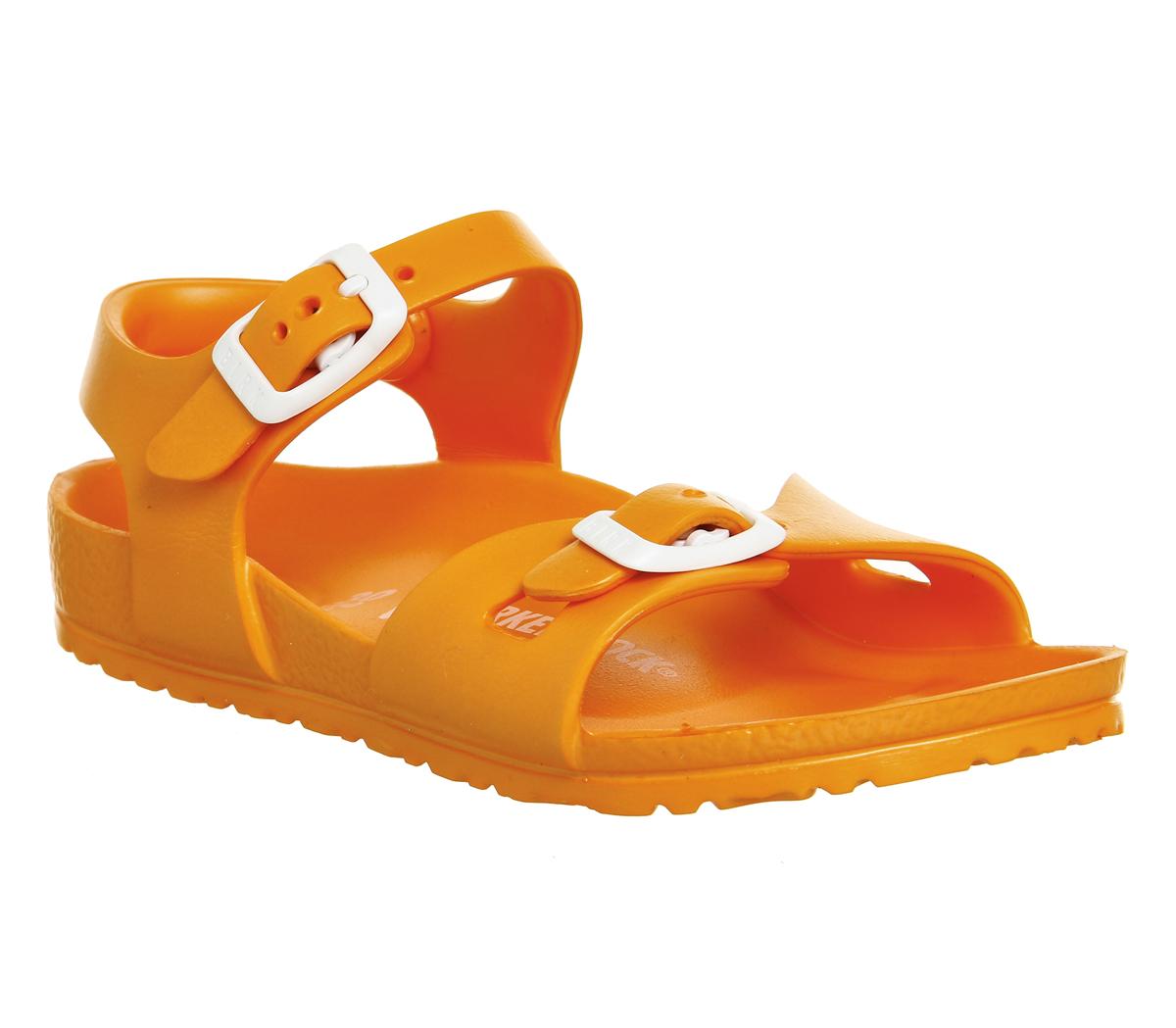 birkenstock eva neon orange