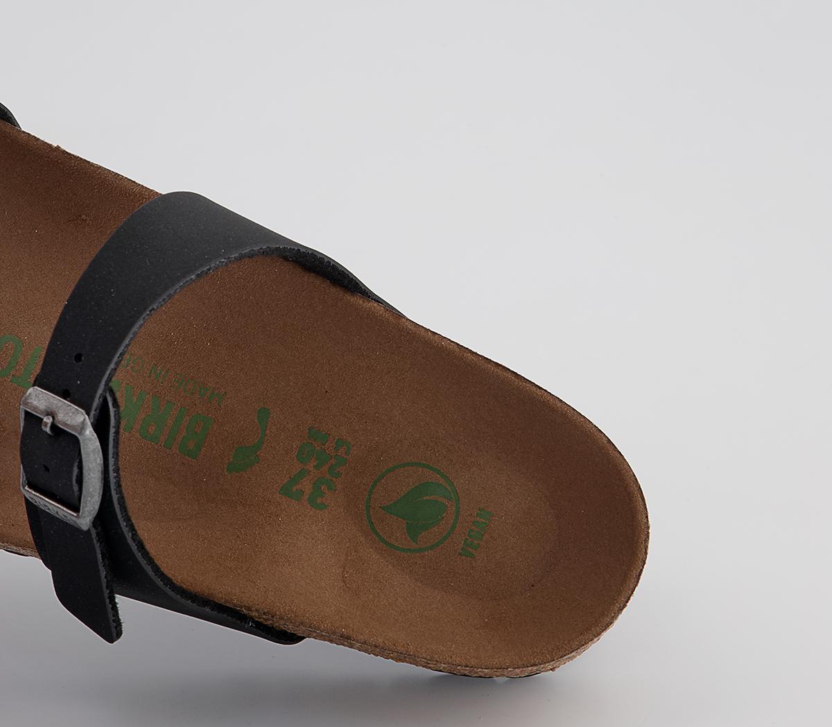 BIRKENSTOCK Mayari Cross Strap Sandals BIRKENSTOCK Mayari Cross Strap Sandals Earthly Vege Black