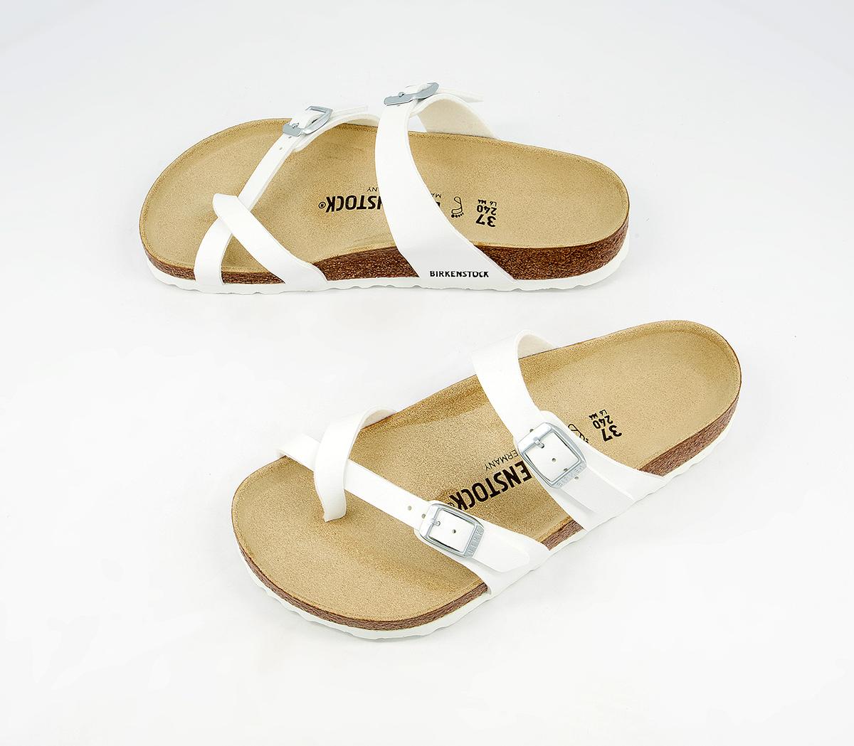 BIRKENSTOCKMayari Cross Strap SandalsWhite