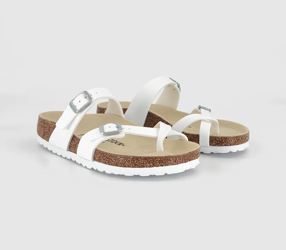 BIRKENSTOCKMayari Cross Strap SandalsWhite