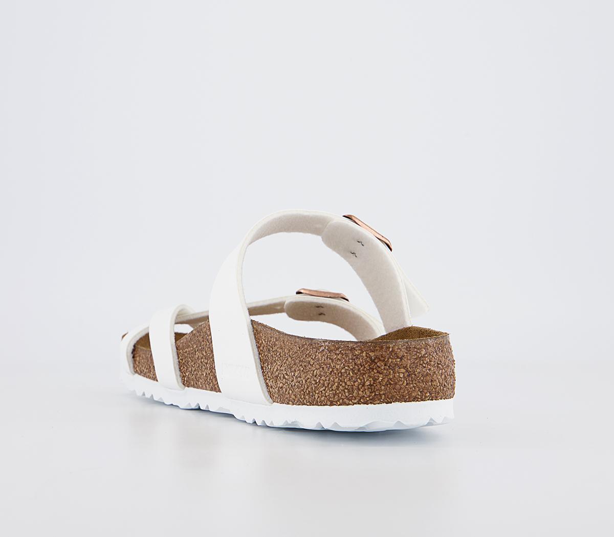 BIRKENSTOCKMayari Cross Strap SandalsWhite Birko Flor