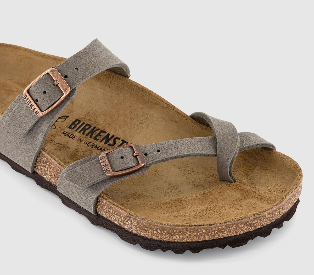 BIRKENSTOCKMayari Cross Strap SandalsStone