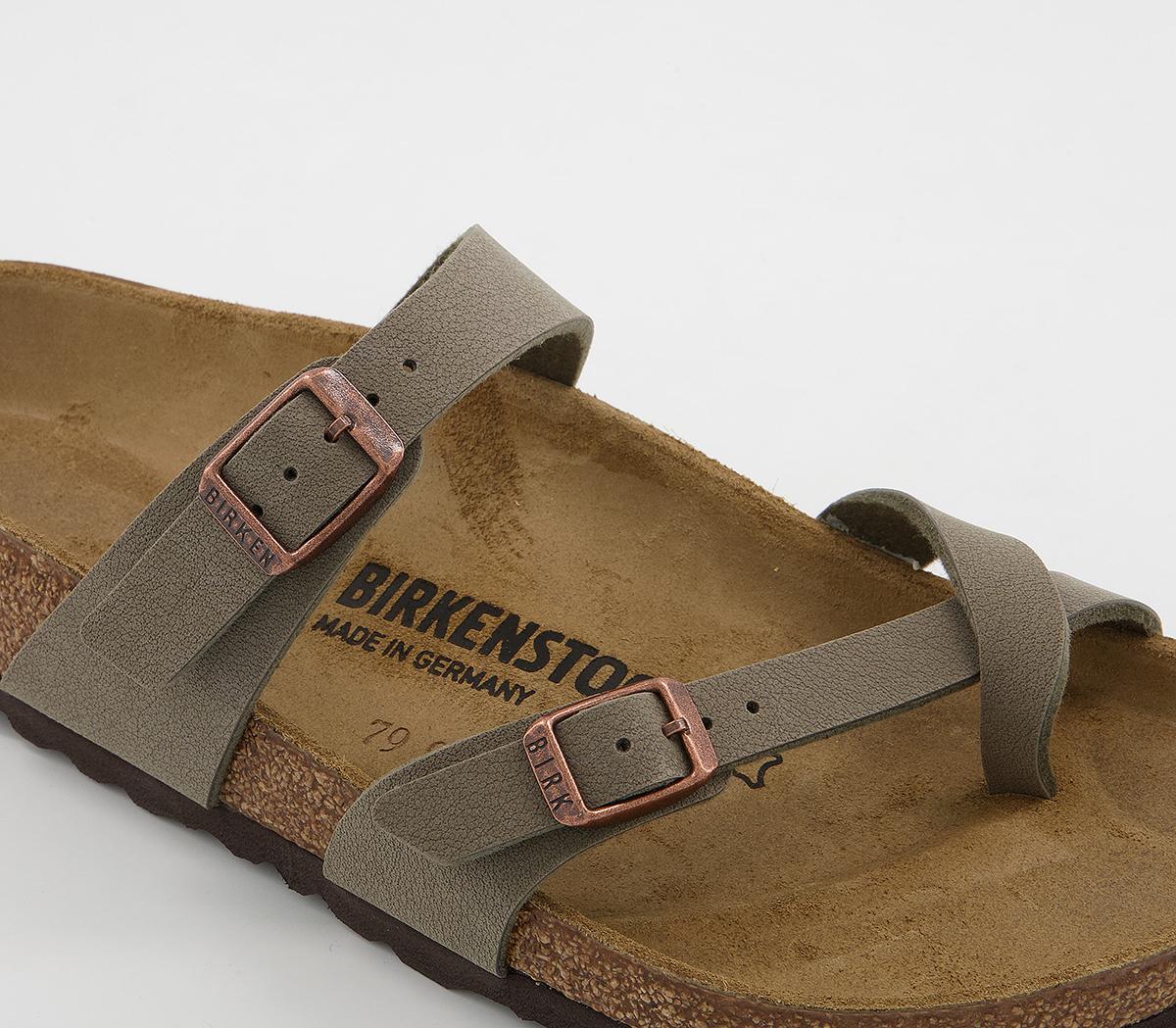 BIRKENSTOCKMayari Cross Strap SandalsStone