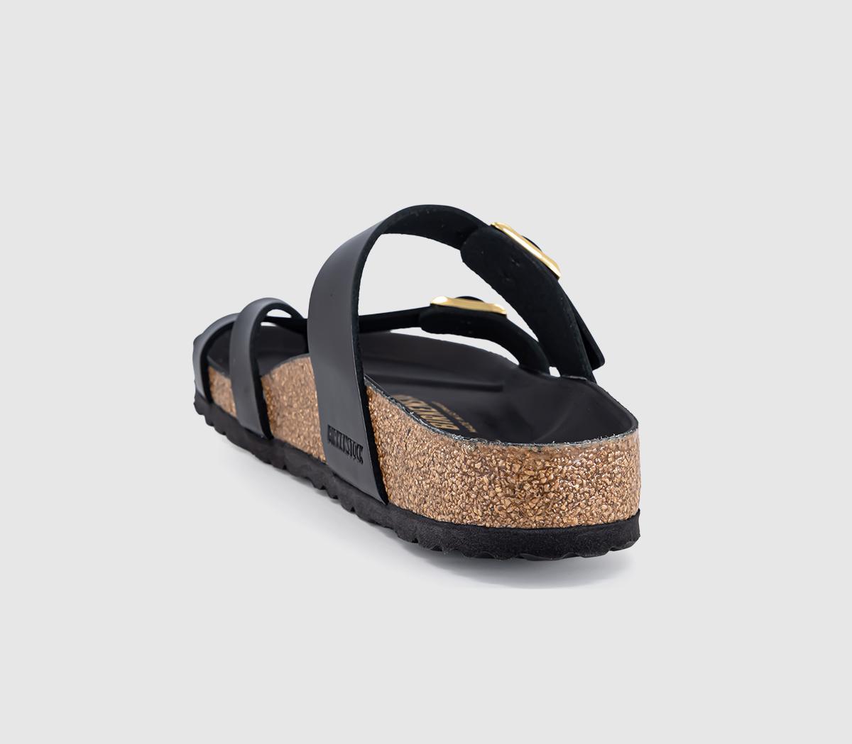 BIRKENSTOCKMayari Cross Strap SandalsBlack Amalfi Leather