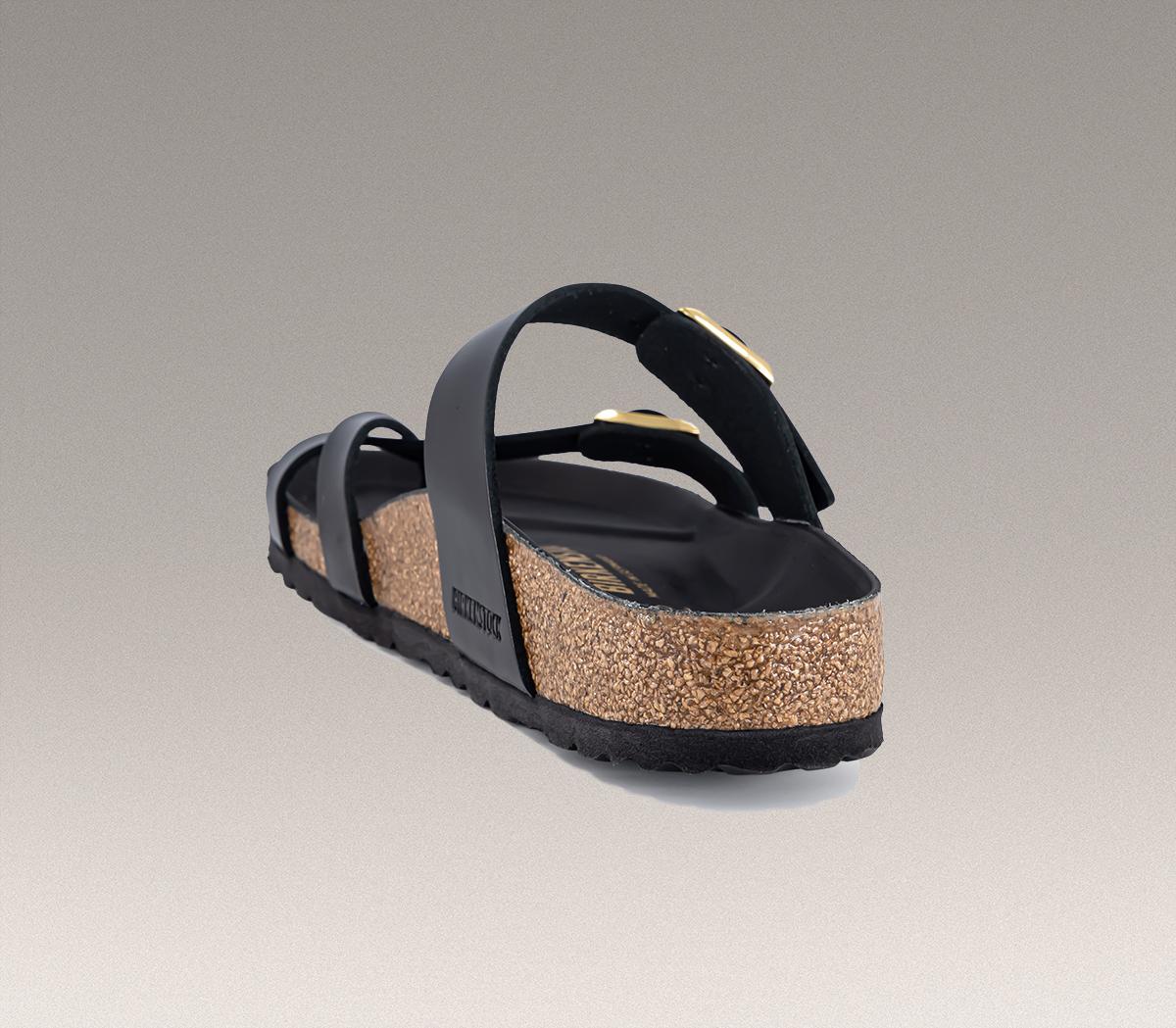 BIRKENSTOCKMayari Cross Strap SandalsBlack Amalfi Leather