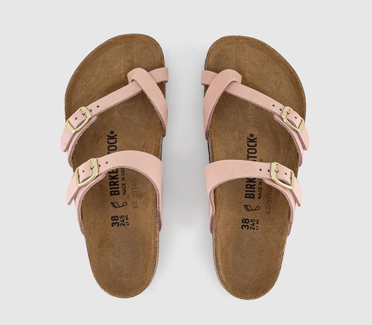 BIRKENSTOCKMayari Cross Strap Sandals BIRKENSTOCKMayari Cross Strap SandalsSoft Pink Nubuck