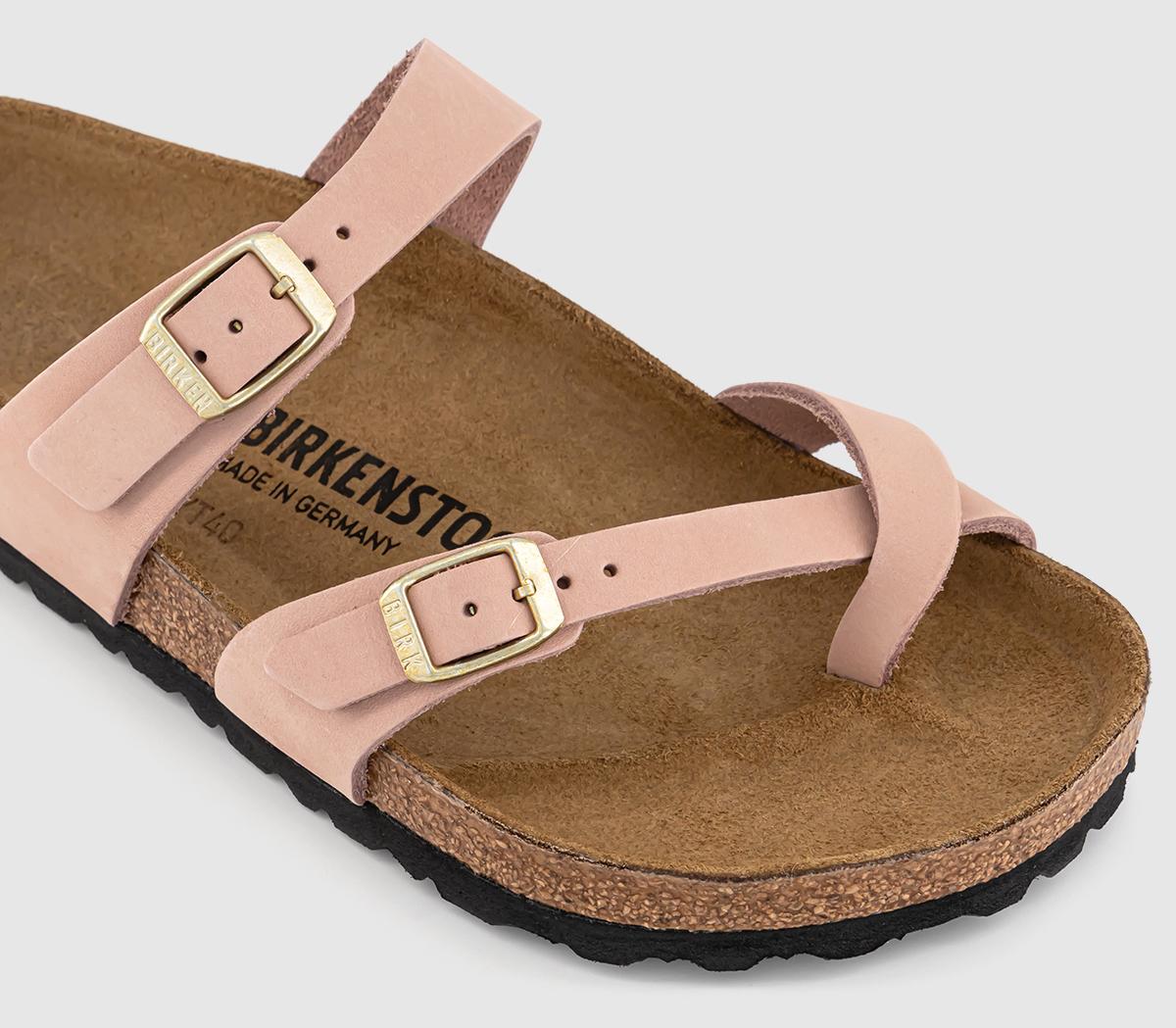 BIRKENSTOCKMayari Cross Strap Sandals BIRKENSTOCKMayari Cross Strap SandalsSoft Pink Nubuck