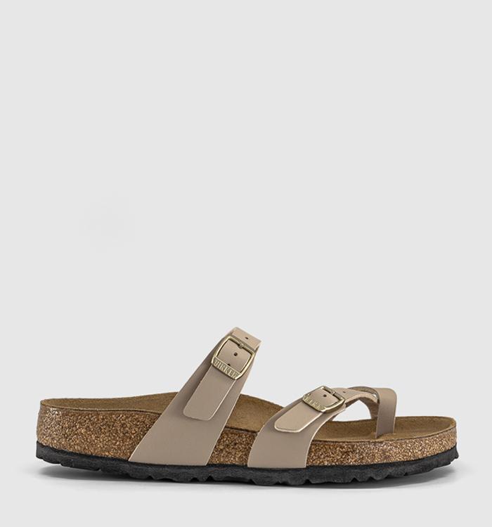 BIRKENSTOCK Mayari Cross Strap Sandals Sandcastle Bf