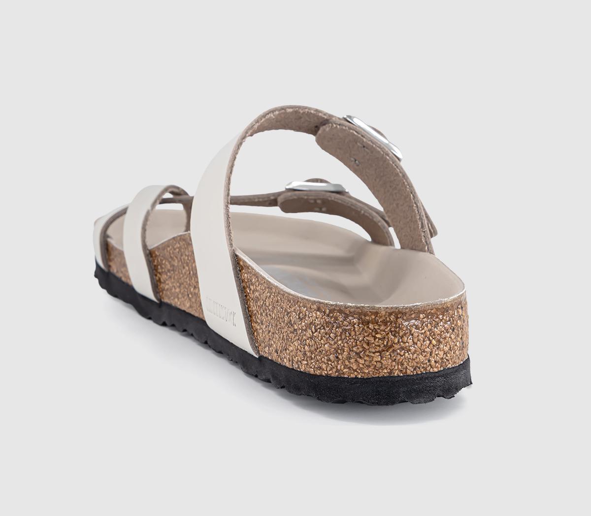 BIRKENSTOCKMayari Cross Strap SandalsOyster Amalfi Leather