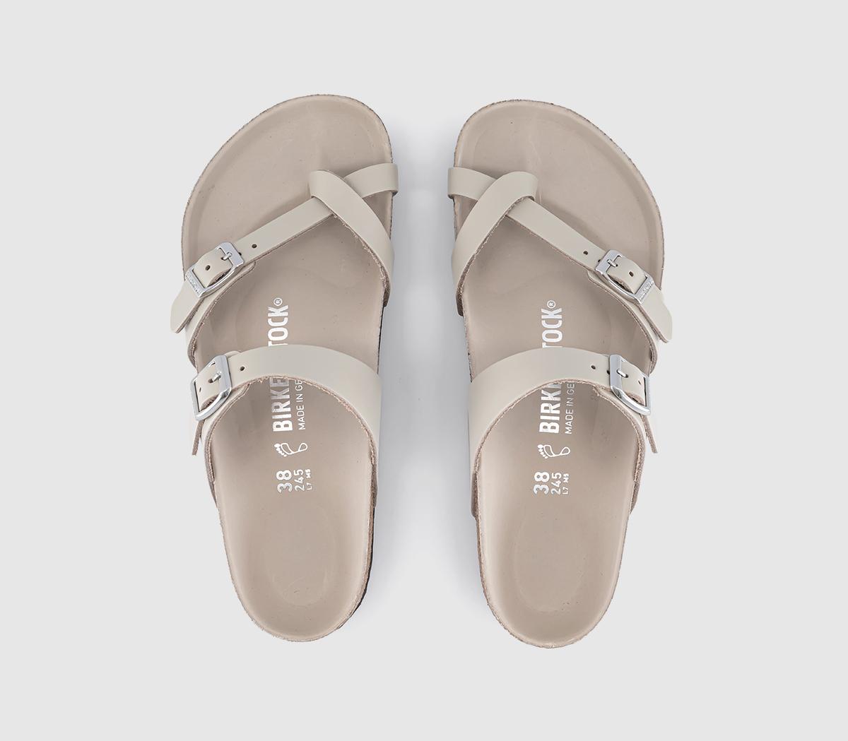 BIRKENSTOCKMayari Cross Strap SandalsOyster Amalfi Leather