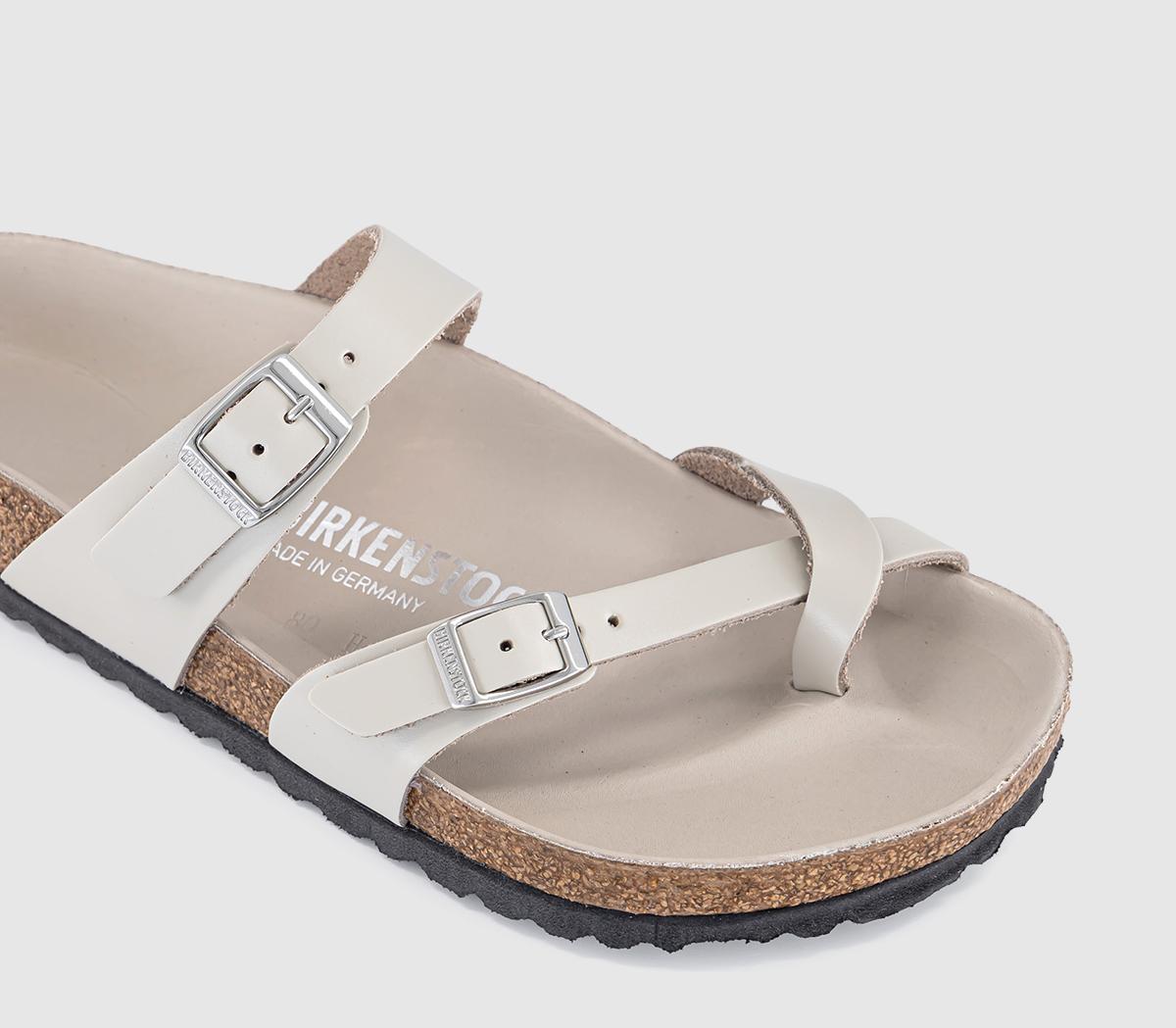 BIRKENSTOCKMayari Cross Strap SandalsOyster Amalfi Leather