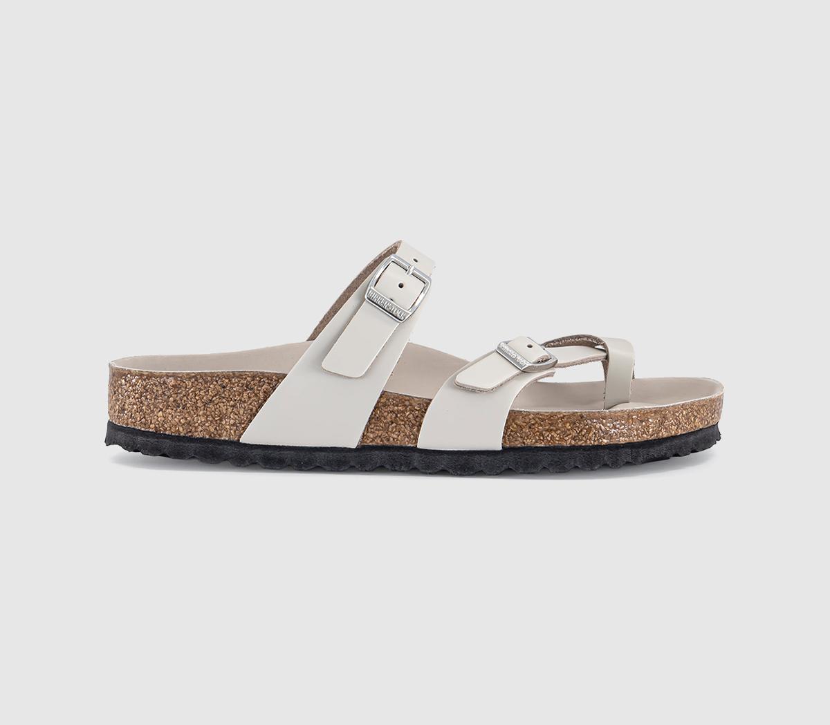 BIRKENSTOCKMayari Cross Strap SandalsOyster Amalfi Leather