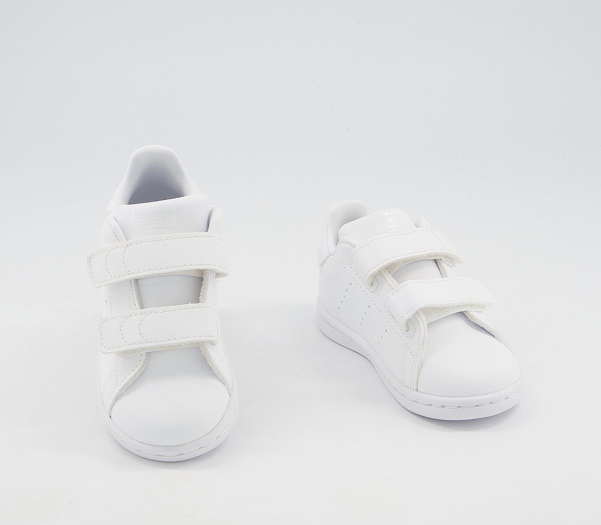 adidas Stan Smith Cf Toddler Trainers adidas Stan Smith Cf Toddler Trainers White White White