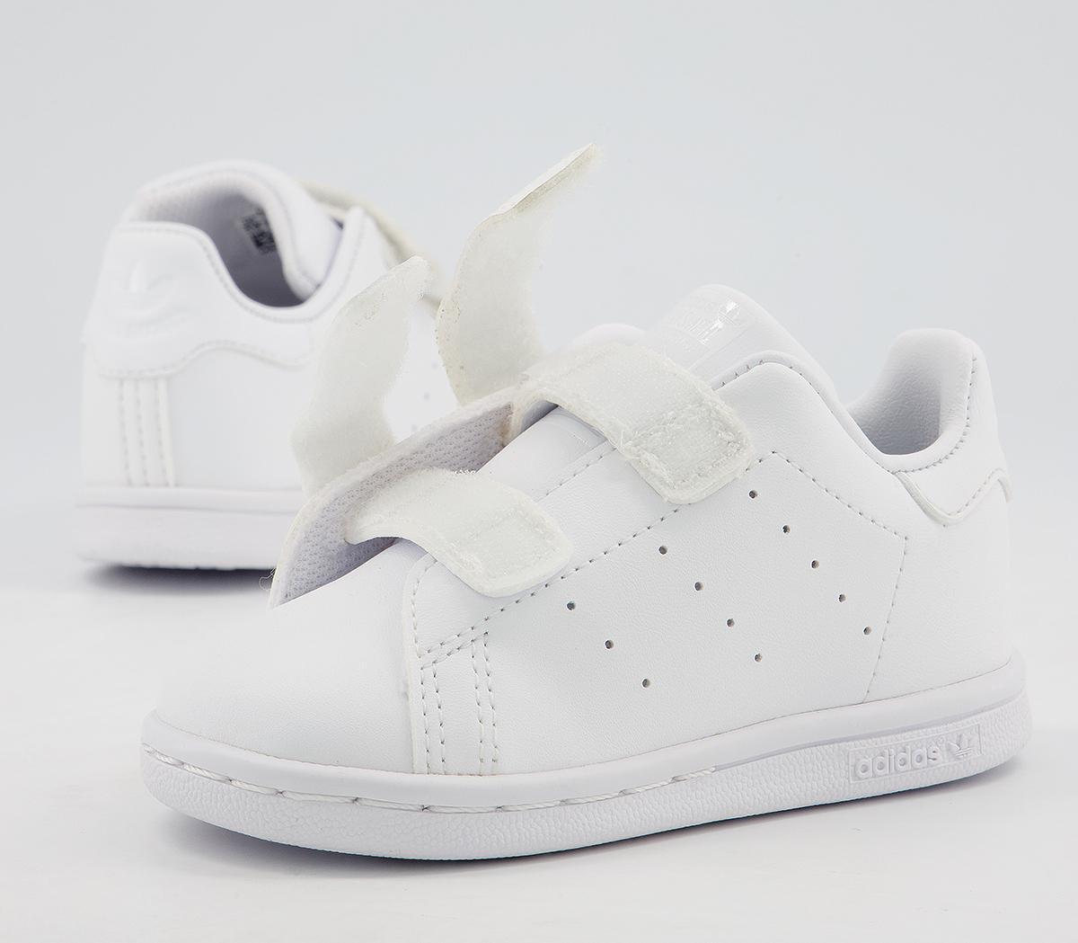 adidas Stan Smith Cf Toddler Trainers adidas Stan Smith Cf Toddler Trainers White White White
