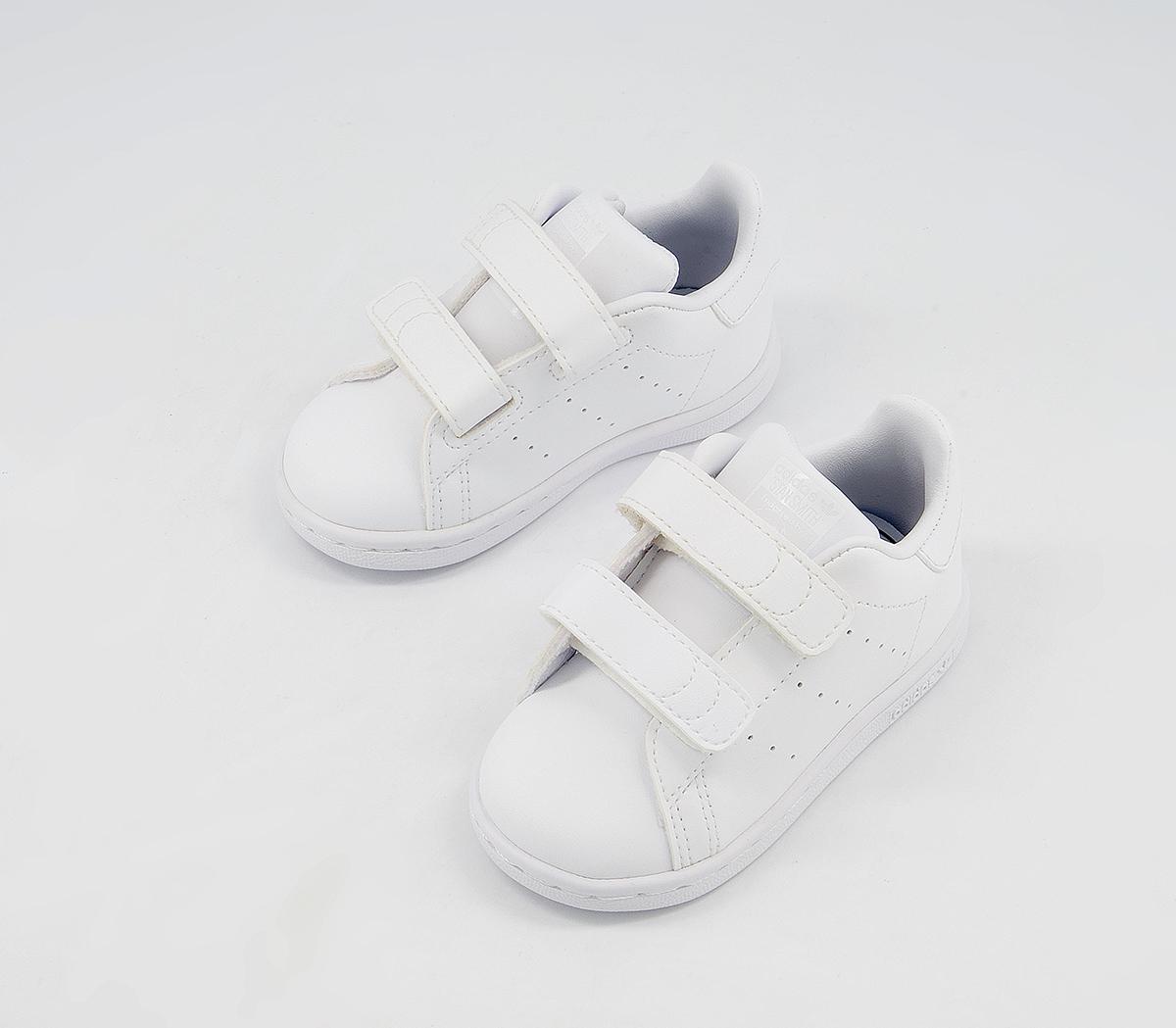 adidas Stan Smith Cf Toddler Trainers adidas Stan Smith Cf Toddler Trainers White White White