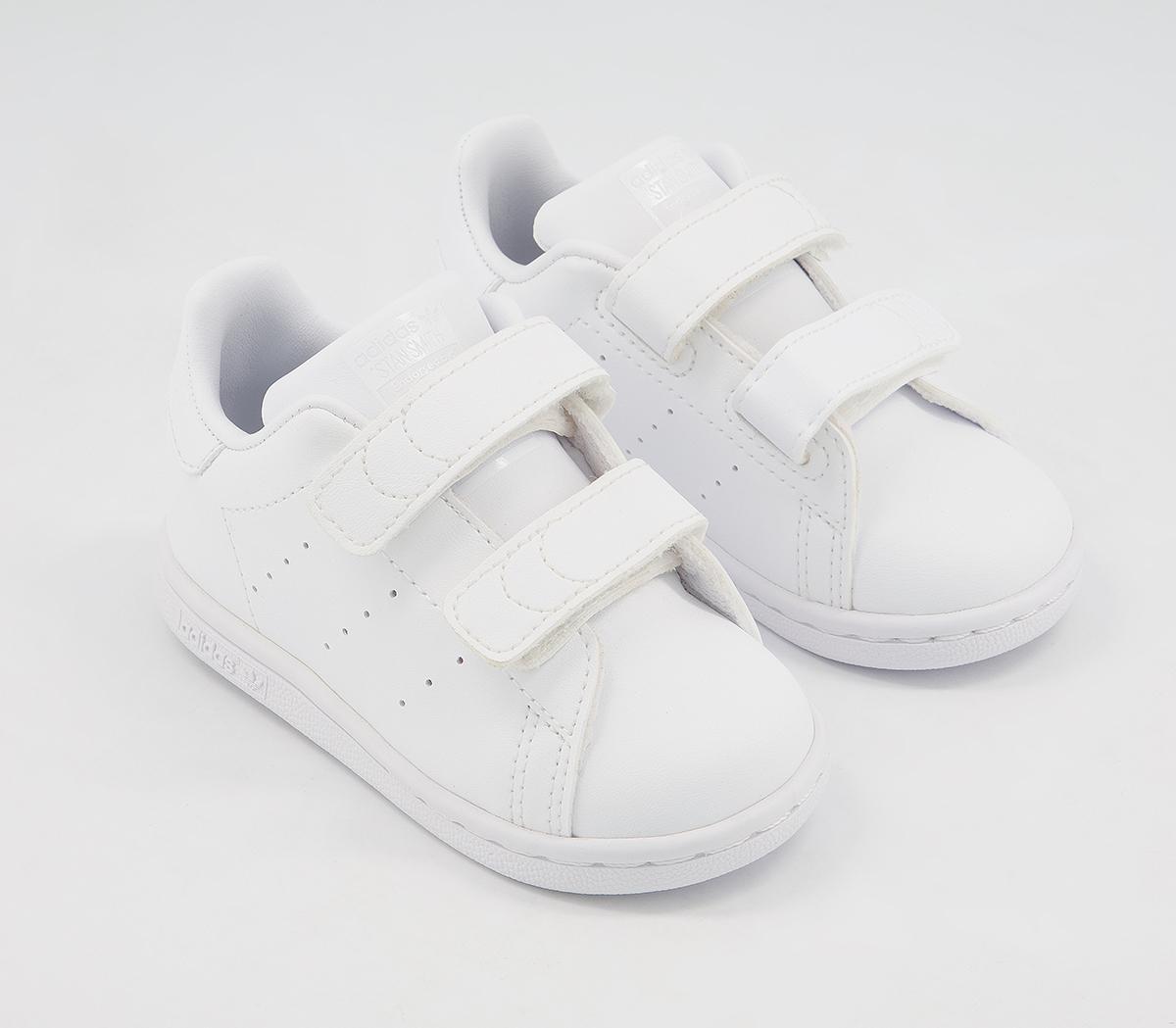 adidas Stan Smith Cf Toddler Trainers adidas Stan Smith Cf Toddler Trainers White White White