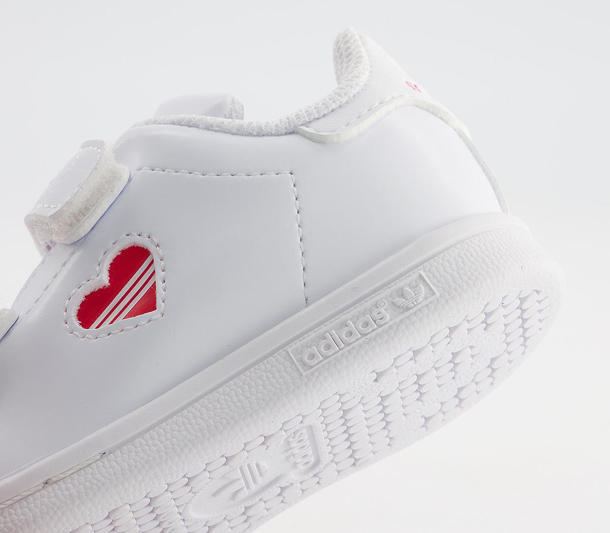 stan smith white heart