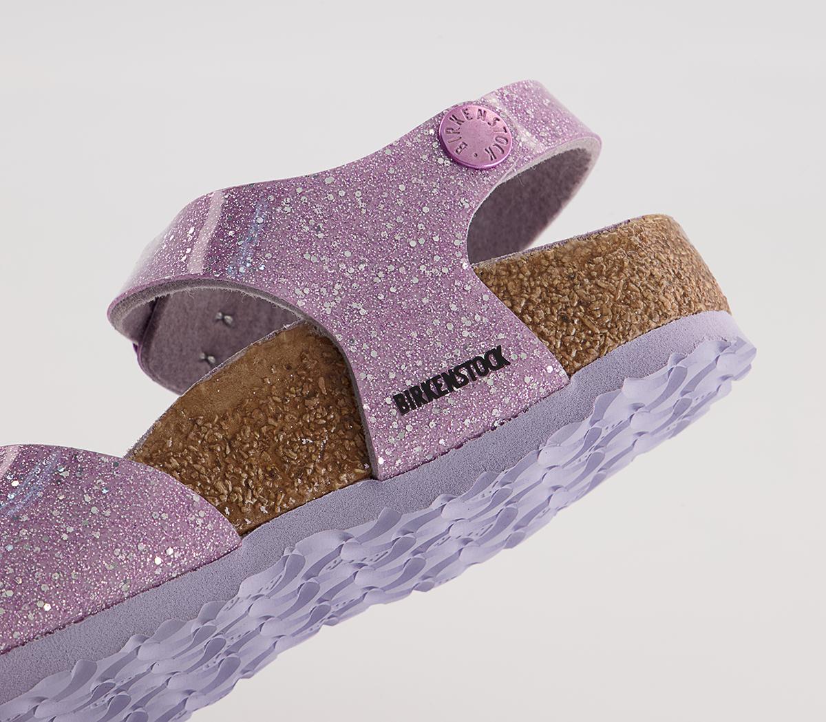 BIRKENSTOCK Rio Kids Sandals BIRKENSTOCK Rio Kids Sandals Cosmic Sparkle Lavender