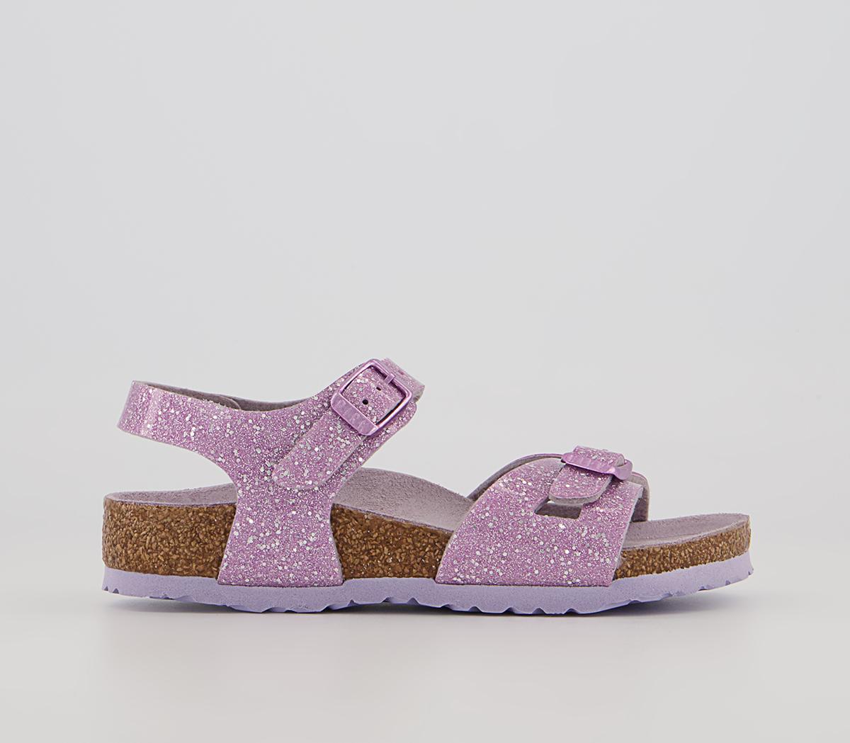 BIRKENSTOCKRio Kids SandalsCosmic Sparkle Lavender