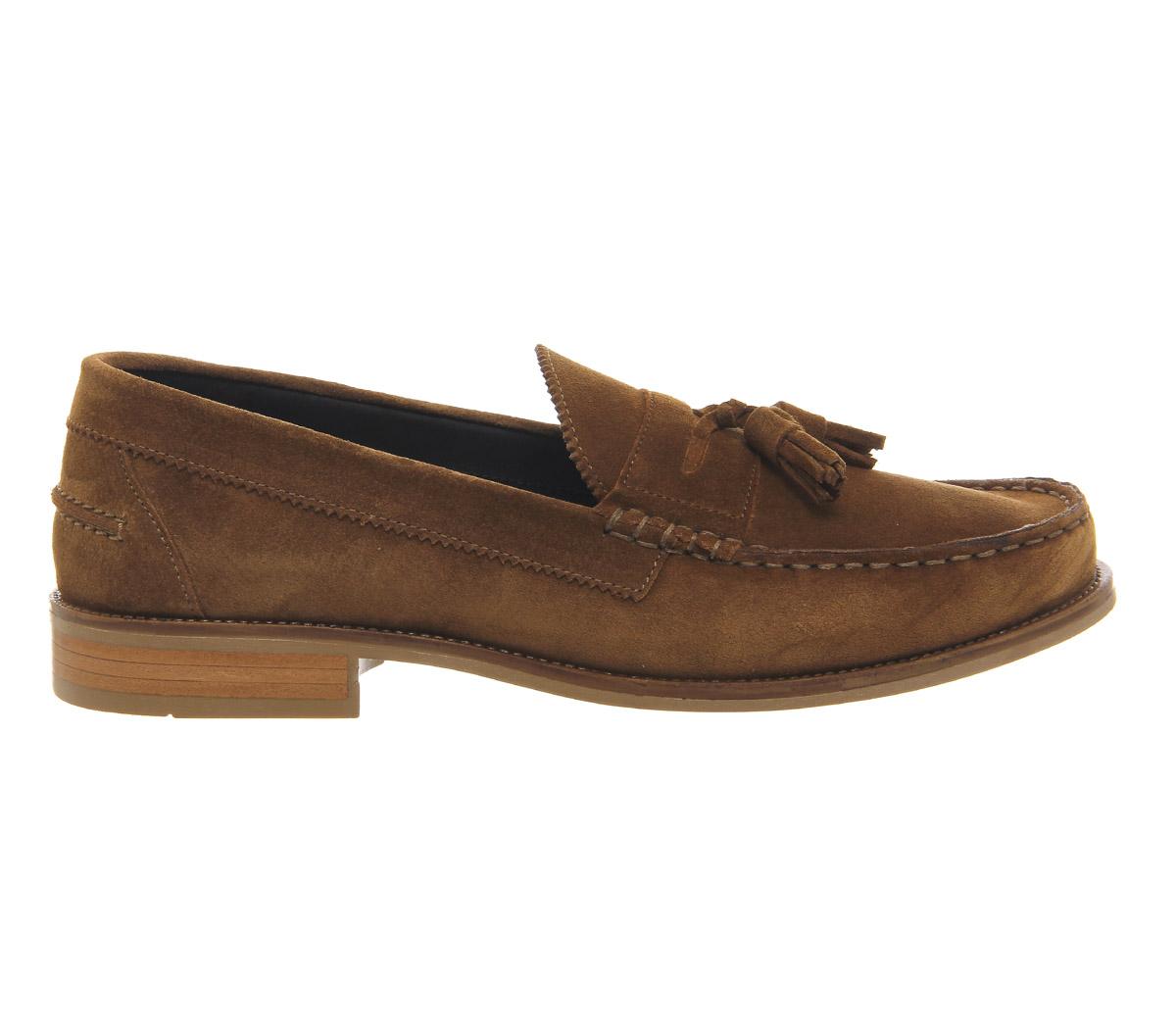 Ask the MissusBonjourno Tassel loafersRust Suede
