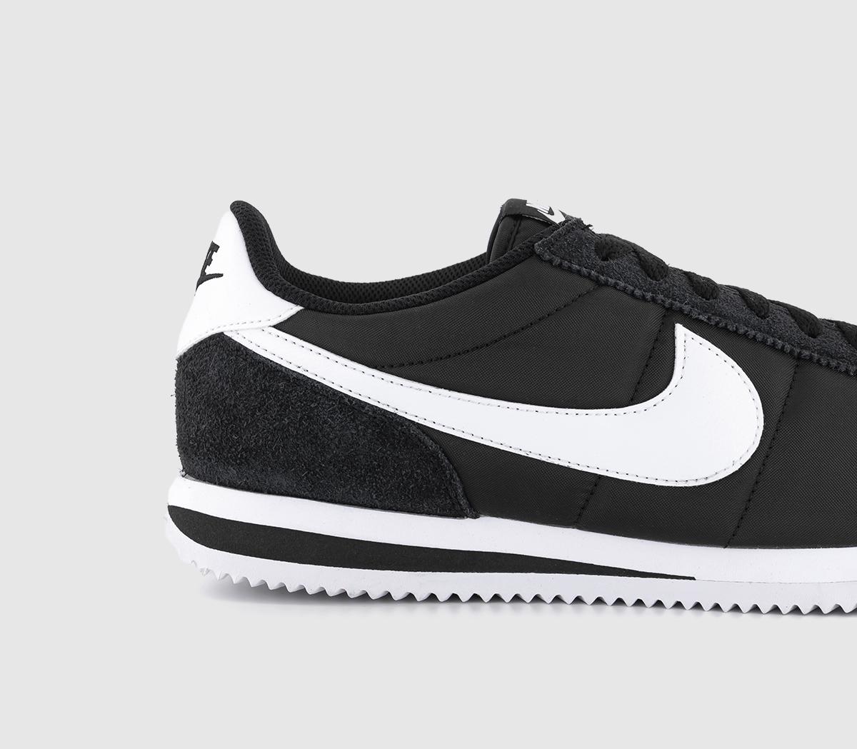 NikeNike Cortez Trainers Black White
