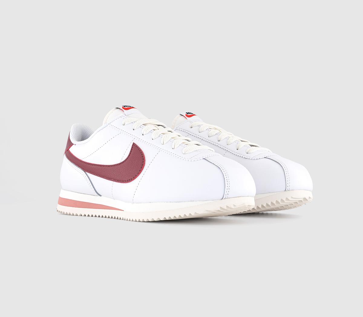 Nike Nike Cortez Trainers Nike Nike Cortez Trainers White Cedar Red Stardust Sail