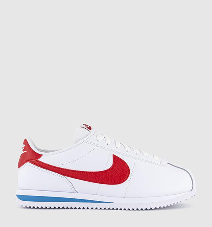 Nike Nike Cortez Trainers White Varsity Red Varsity Blue