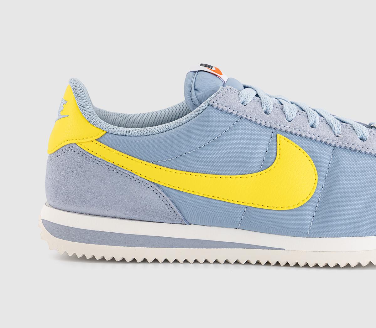 Nike Nike Cortez Trainers Nike Nike Cortez Trainers Light Armory Blue Lightening Sail