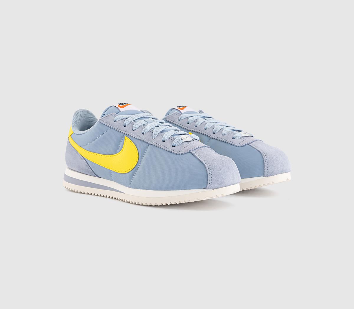 Nike Nike Cortez Trainers Nike Nike Cortez Trainers Light Armory Blue Lightening Sail