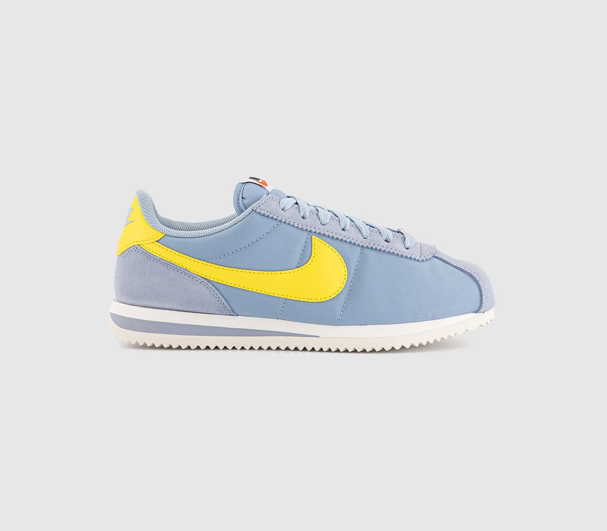 NikeNike Cortez Trainers NikeNike Cortez TrainersLight Armory Blue Lightening Sail