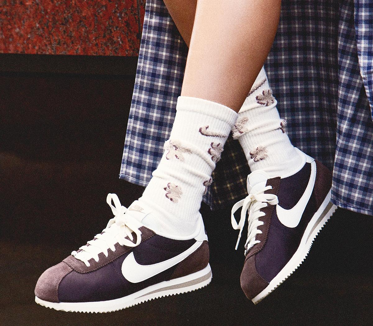 Nike Nike Cortez Trainers Nike Nike Cortez Trainers Baroque Brown Sail Khaki
