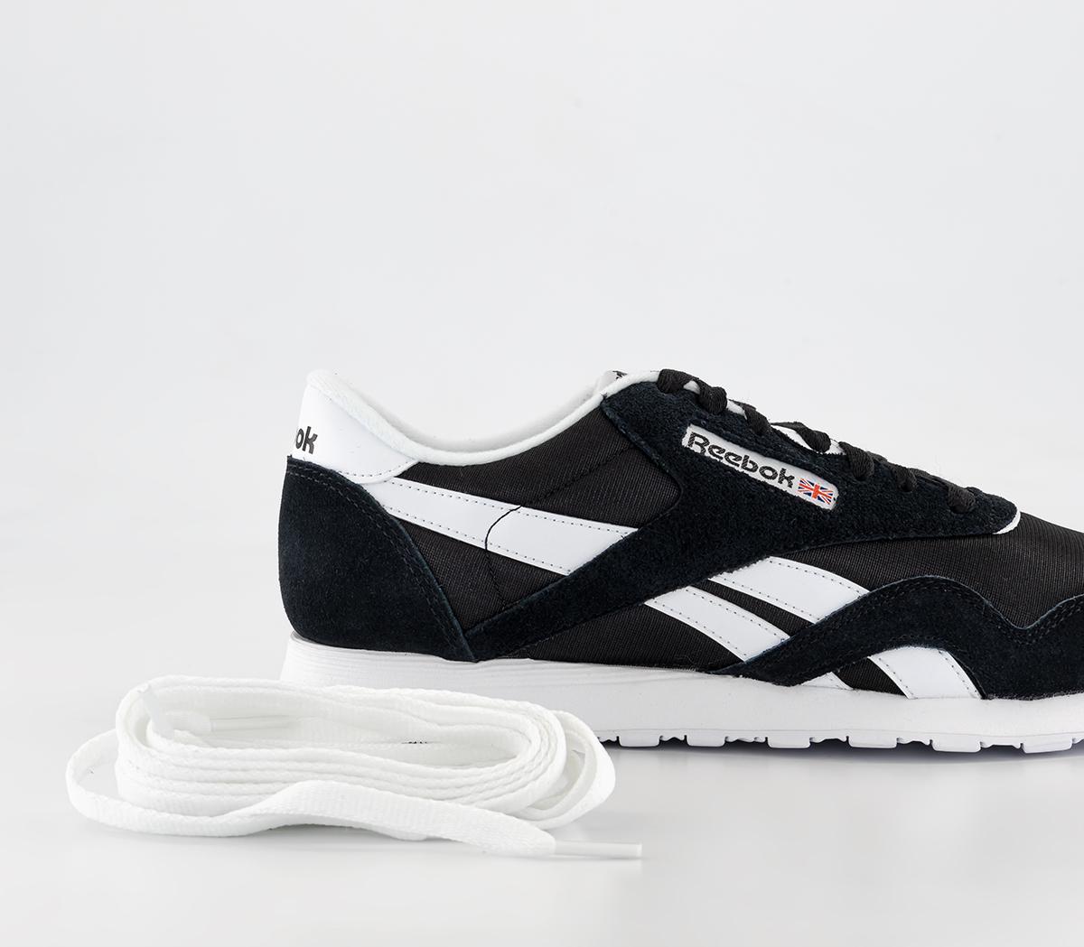 Reebok Men's Cl Nylon 'Black Morning Fog' Sneakers main image 1