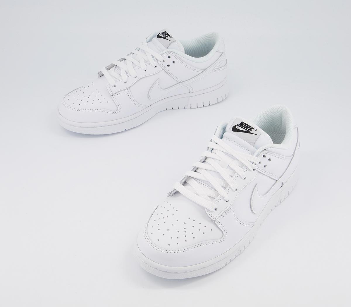 Nike Dunk Low Trainers Nike Dunk Low Trainers White White White