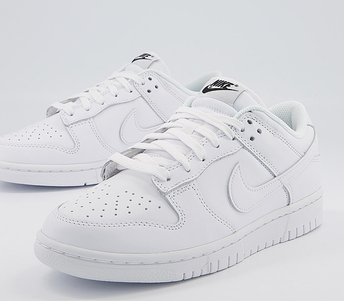 Nike Dunk Low Trainers Nike Dunk Low Trainers White White White