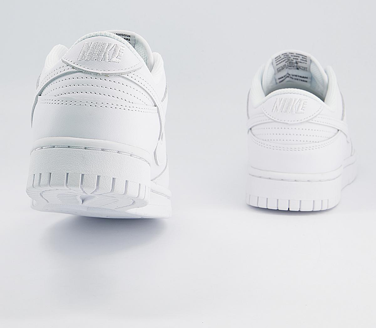 Nike Dunk Low Trainers Nike Dunk Low Trainers White White White