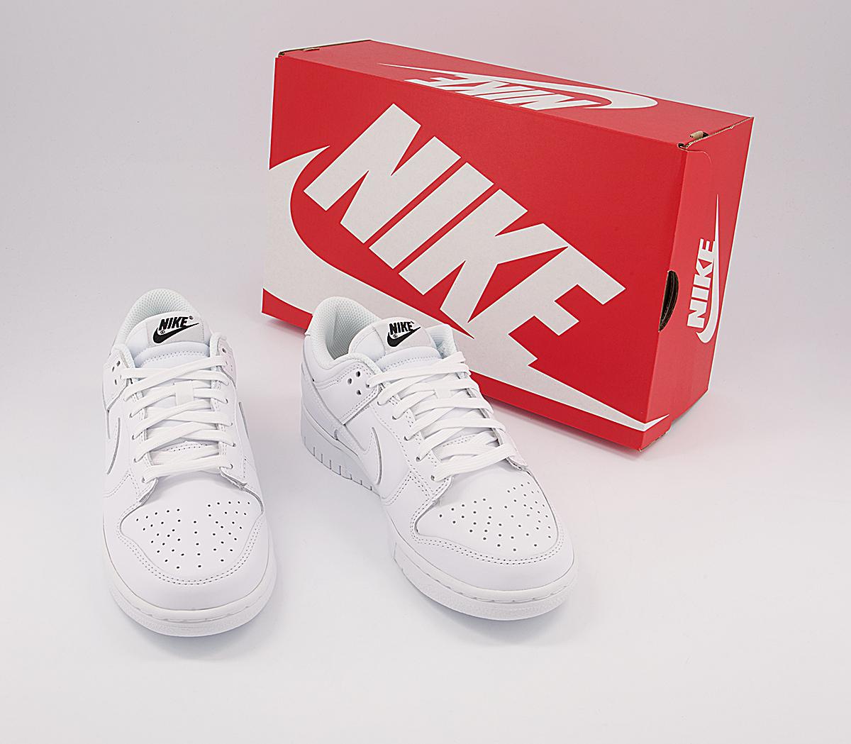 Nike Dunk Low Trainers Nike Dunk Low Trainers White White White