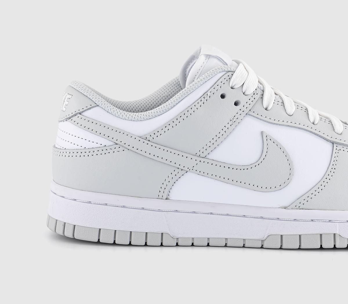 Nike Dunk Low Trainers White Photon Dust White - Nike Dunk