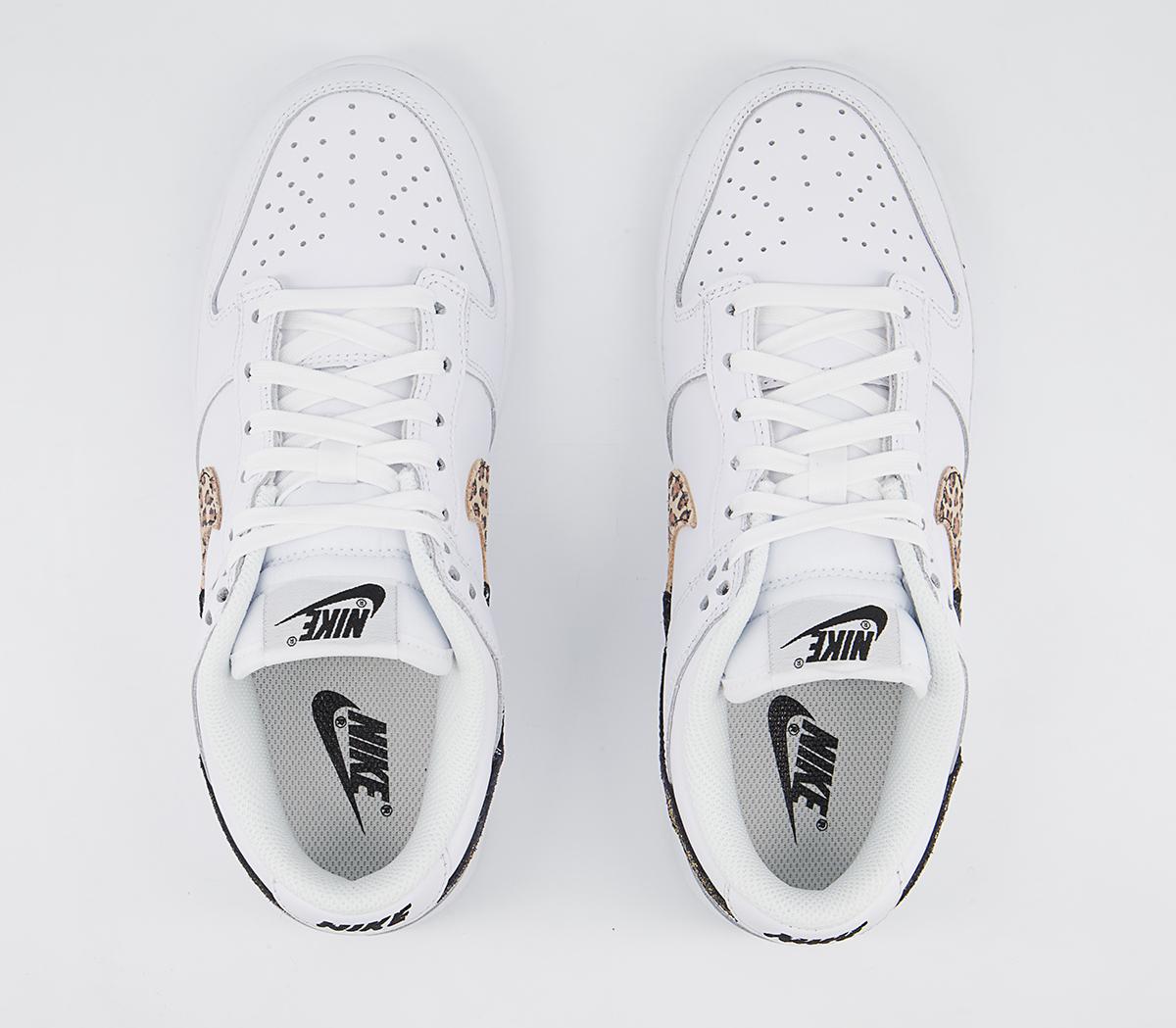 Nike Dunk Low Trainers Nike Dunk Low Trainers White Leopard White