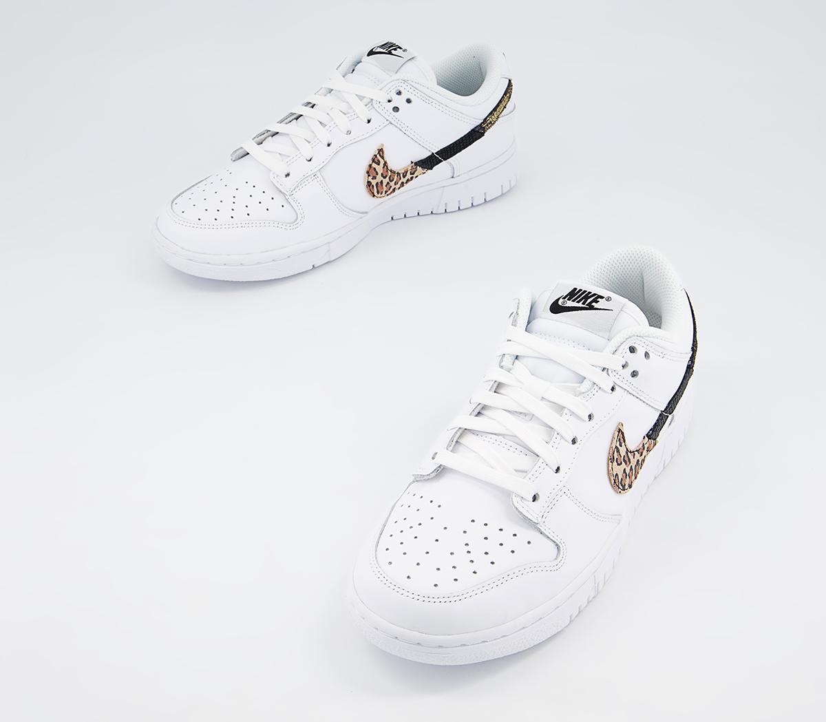 Nike Dunk Low Trainers Nike Dunk Low Trainers White Leopard White
